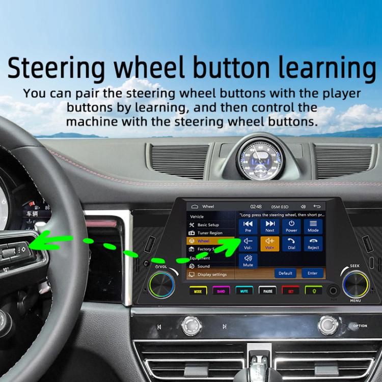 4.7 inch AUTO/CarPlay Navigation Bluetooth FM Radio Car MP5(161C) - Car MP3 & MP4 & MP5 by PMC Jewellery | Online Shopping South Africa | PMC Jewellery | Buy Now Pay Later Mobicred