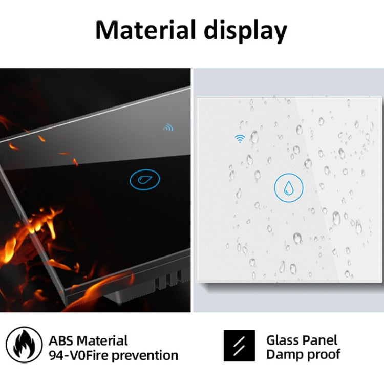 WIFI 20A Water Heater Switch White High Power Time Voice Control EU Plug - Smart Switch by PMC TechLife | Online Shopping South Africa | PMC TechLife | Buy Now Pay Later Mobicred