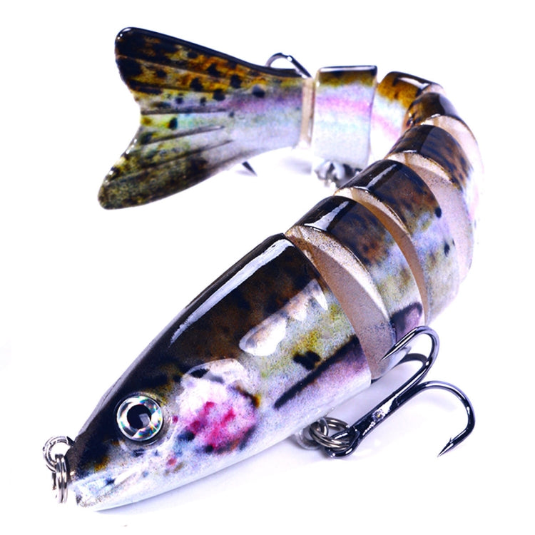 HENGJIA JM064 Multi-section Fish Minnow Bionic Fake Lures Sea Fishing Sinking Lures, Size: 12.8cm 18g(5) - free shipping - PMC TechLife - Order now!