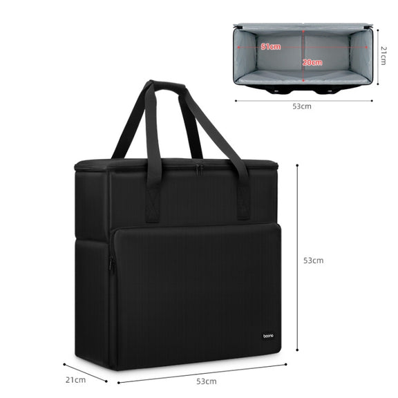 Baona BN-K002 Desktop Computer Host Monitor Keyboard Storage Bag, Size: Single Layer 24 inches