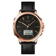 SKMEI 1652 Dual Movement Sports Leather Alloy Male Watch, Color: Rose Gold Shell White Machine - free shipping - PMC TechLife - Order now!
