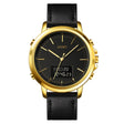 SKMEI 1652 Dual Movement Sports Leather Alloy Male Watch, Color: Gold Shell Black Machine - free shipping - PMC TechLife - Order now!