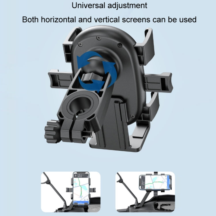 Motorcycle Navigation Riding Mobile Phone Holder(Handlebars) - Holder by PMC TechLife | Online Shopping South Africa | PMC TechLife | Buy Now Pay Later Mobicred