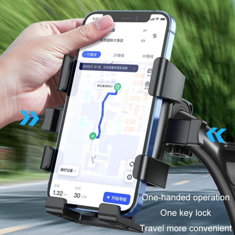 Motorcycle Navigation Riding Mobile Phone Holder(Handlebars)