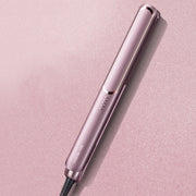 LTBEAR Negative Ion Straightening Curling Hair Wet and Dry Clipper Anti Hot Curling Iron, CN Plug(Champagne)