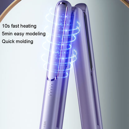 LTBEAR Negative Ion Straightening Curling Hair Wet and Dry Clipper Anti Hot Curling Iron, CN Plug(Champagne) - free shipping - PMC Jewellery - Order now!