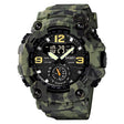 SKMEI 1637 Sports Digital Display Outdoor Shockproof Plastic Large Dial Men Watch, Color: Army Green Camouflage - free shipping - PMC TechLife - Order now!