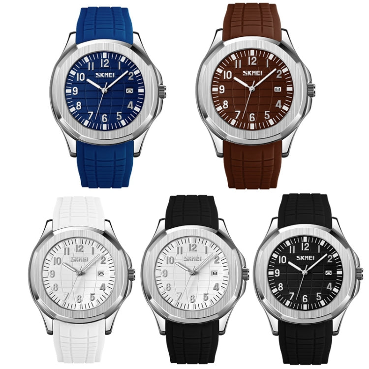 SKMEI 9286 Outdoor Sports Multifunctional Men Water-resistant Quartz Watch(Blue)