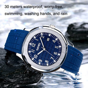 SKMEI 9286 Outdoor Sports Multifunctional Men Water-resistant Quartz Watch(Coffee)