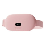 2000mAh Intelligent Massage Warming Belt Digital Electric Abdominal and Waist Massager(Pink)