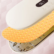 4000mAh Intelligent Massage Warming Belt Digital Electric Abdominal and Waist Massager(Yellow)