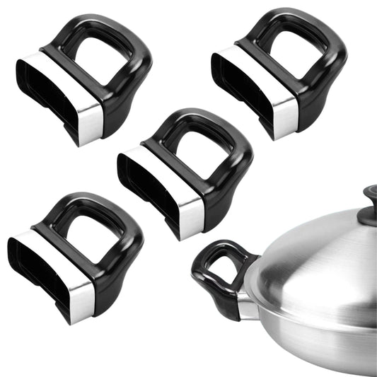 4pcs /Set  2-hole Short Side Pot Handle Bakelite Pressure Pan Handle Hole Spacing 20mm - Replacement Accessories by PMC Jewellery | Online Shopping South Africa | PMC Jewellery | Buy Now Pay Later Mobicred