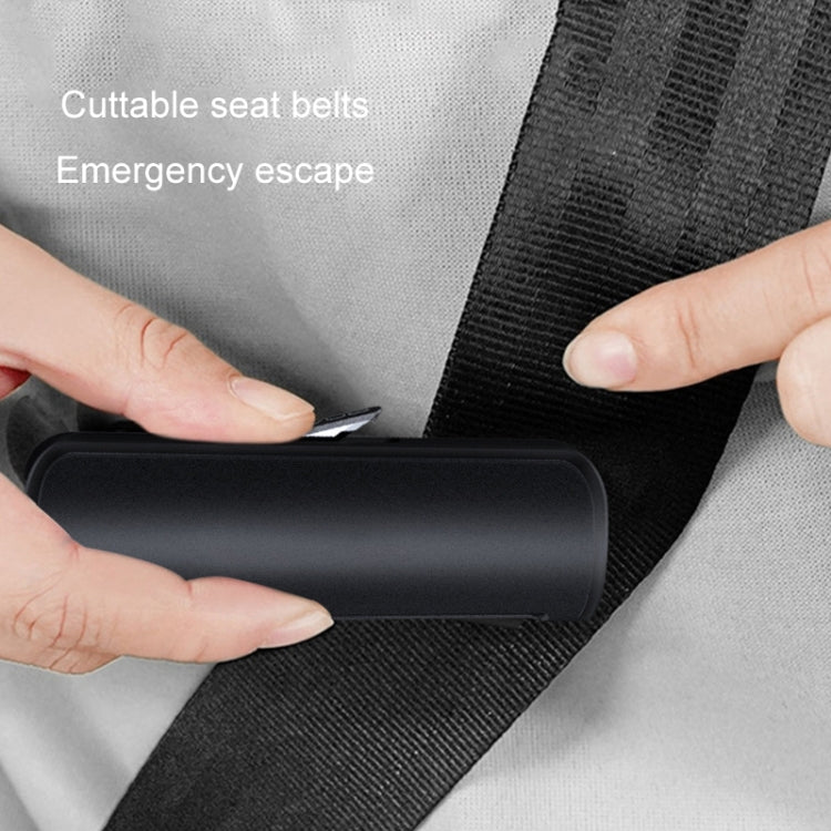 Vehicle Safety Hammer Temporary Parking Phone Number Plate(Black) - Emergency Hammer by PMC TechLife | Online Shopping South Africa | PMC TechLife | Buy Now Pay Later Mobicred