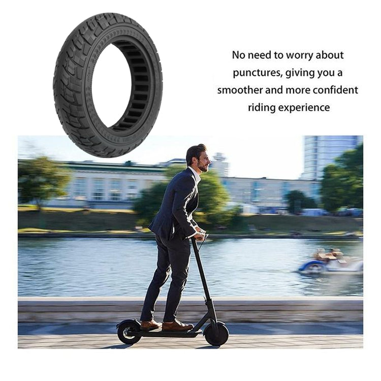 For Ninebot Max G30 10 X 2.5 Inch  (60/70-6.5) Scooter Solid Rubber Tire Black - Accessories & Parts by PMC TechLife | Online Shopping South Africa | PMC TechLife