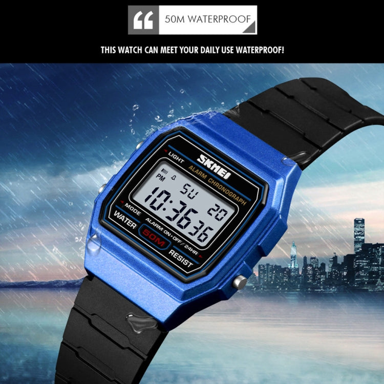 SKMEI 1460 Children Luminous Multifunctional Water-resistant Thin Sports Watch(Army Green)