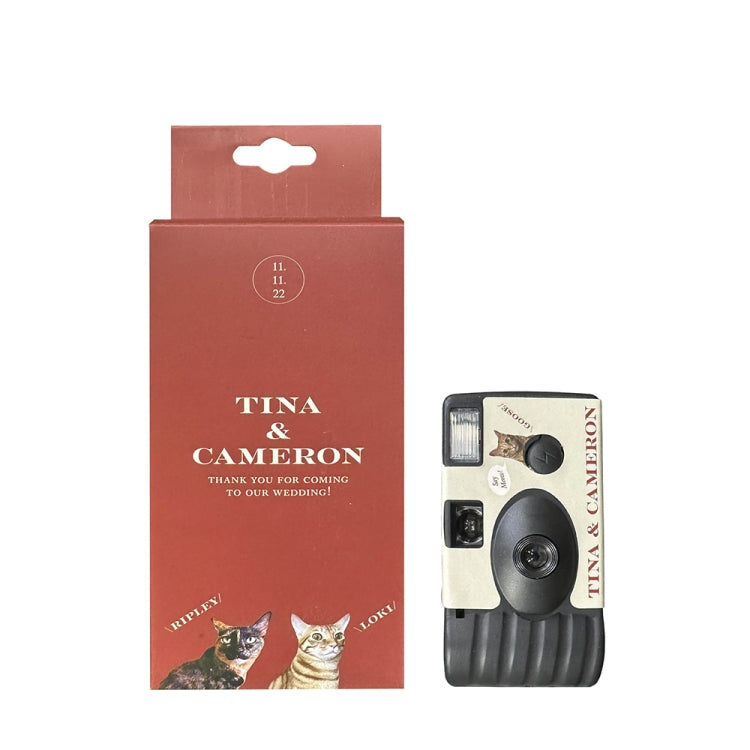 27pcs Click Retro Film Camera Waterproof Cartoon Decorative Stickers without Camera - Children Cameras by PMC TechLife | Online Shopping South Africa | PMC TechLife | Buy Now Pay Later Mobicred