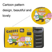 27pcs Holidays Retro Film Camera Water-resistant Cartoon Decorative Stickers without Camera