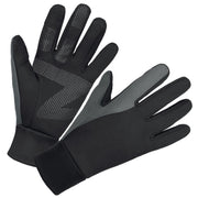 Touch Screen Anti-slip Water-resistant Outdoor Sports Warm Cycling Gloves, Size: XL(Black)