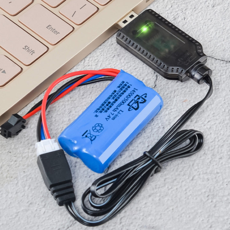 7.4V Lithium Battery Charger Toy Aircraft Accessories USB Data Cable(XH-3P) - Charger & Converter by PMC TechLife | Online Shopping South Africa | PMC TechLife