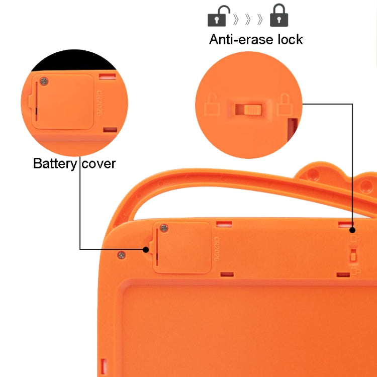 10 inch Cartoon Dinosaur LCD Writing Board Colorful Children Painting Board(Light Blue) -  by PMC TechLife | Online Shopping South Africa | PMC TechLife | Buy Now Pay Later Mobicred