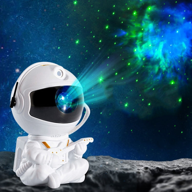 USB Astronaut Shape Colorful LED Laser Star Projection Light(Guitar) - Projection Lamp by PMC TechLife | Online Shopping South Africa | PMC TechLife