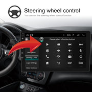 A3012 9 Inch Android Navigation CarPlay 1+32G Dual-Spindle Universal Central Control Screen Car Navigator Reversing Video Player(Standard)