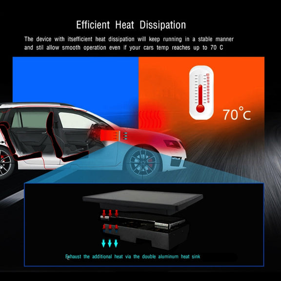 A3012 9 Inch Android Navigation CarPlay 1+32G Dual-Spindle Universal Central Control Screen Car Navigator Reversing Video Player(Standard)