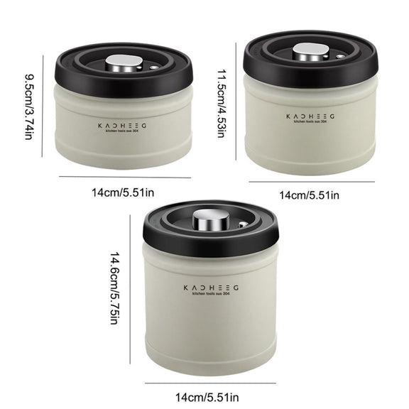 Kacheeg Sealing Can Pressed Vacuum Coffee Bean Tea Cans, Capacity: 750ml