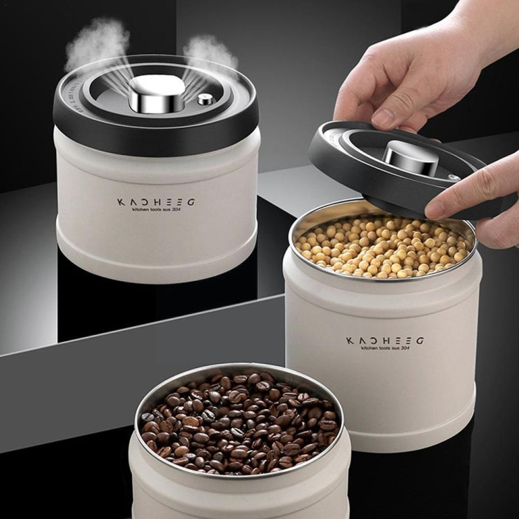Kacheeg Sealing Can Pressed Vacuum Coffee Bean Tea Cans, Capacity: 1100ml