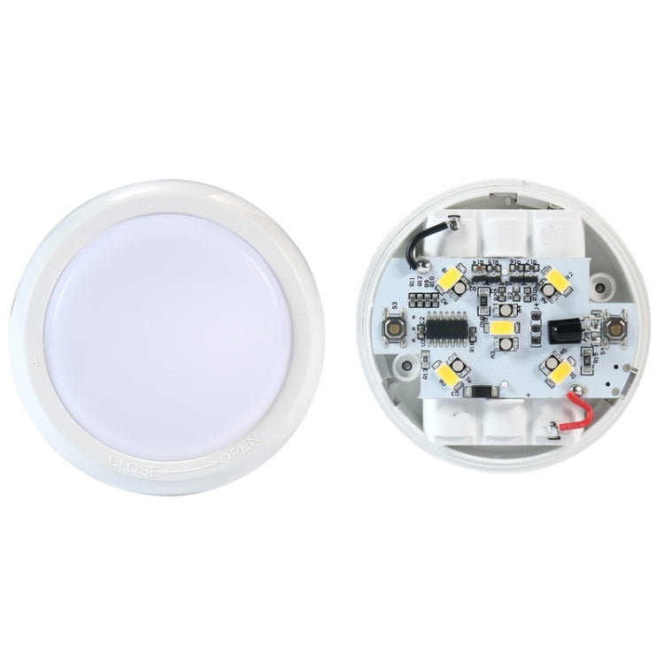 Ambience Pat Light Bedside Eye Protection Night Light, Color: RGBW Color Light Battery(6pcs With 2 Remote Control) - Novelty Lighting by PMC TechLife | Online Shopping South Africa | PMC TechLife | Buy Now Pay Later Mobicred