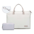 For MacBook 13.3-14 Inches MAHOO 10188 Ultra-Thin Hand Computer Bag Messenger Laptop Bag, Color: Gray+Gray PU Power Bag - 13.3 inch by PMC TechLife | Online Shopping South Africa | PMC TechLife | Buy Now Pay Later Mobicred