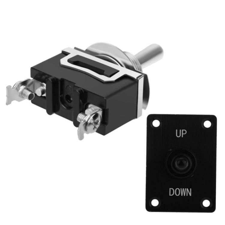10pcs E-TEN1021 2-speed Waterproof Rocker Toggle Switch(Black) - Marine Accessories & Parts by PMC TechLife | Online Shopping South Africa | PMC TechLife | Buy Now Pay Later Mobicred