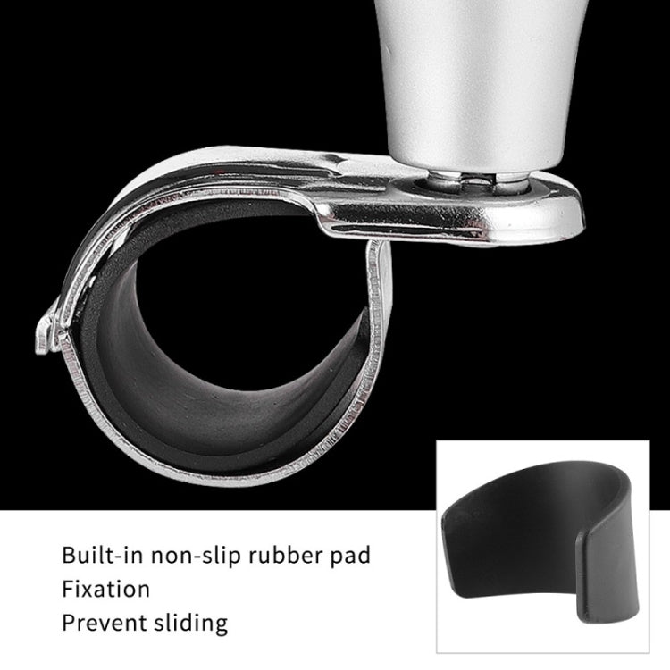 Car Steering Wheel Booster Ball Assist With Compass(B Model Black)