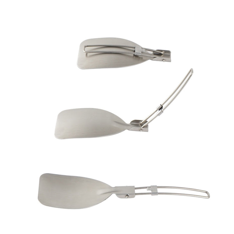 304 Stainless Steel Folding Frying Spatula Outdoor Camping Portable Tableware(Rice Shovel) - Cookwares & Tablewares by PMC TechLife | Online Shopping South Africa | PMC TechLife