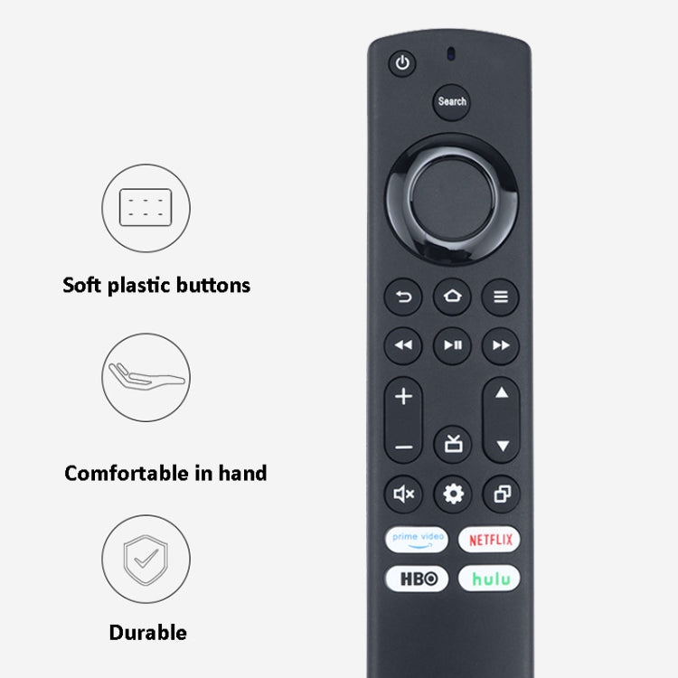 For Amazon Smart TV Infrared Remote Control Replace Controller(Black) - TV by PMc TechLife | Online Shopping South Africa | PMc TechLife | Buy Now Pay Later Mobicred