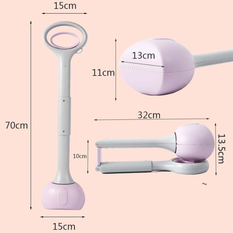 Pet Poop Picker Dog Walking Tools With Garbage Bag Storage Box, Specification: 70cm Sky Blue - Pet Tools by PMC TechLife | Online Shopping South Africa | PMC TechLife