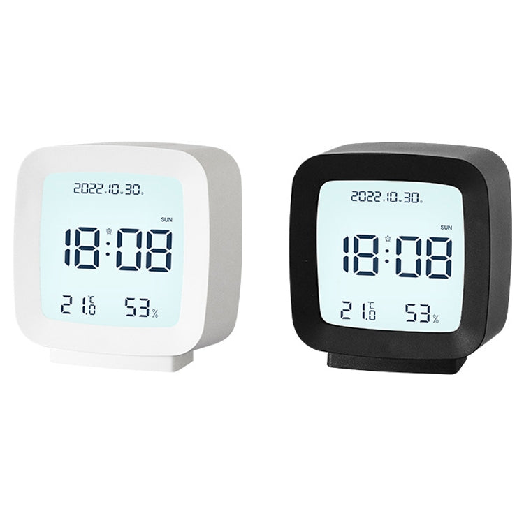 2286 Mini Multifunctional Calendar Alarm Clock Bedside Temperature and Humidity Clock(White) - Alarm Clocks by PMc TechLife | Online Shopping South Africa | PMc TechLife | Buy Now Pay Later Mobicred