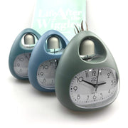 GH809 Egg-shaped Desktop Children Alarm Clock Bedside Cute Belling Clock(Green)