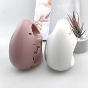 GH809 Egg-shaped Desktop Children Alarm Clock Bedside Cute Belling Clock(Green)