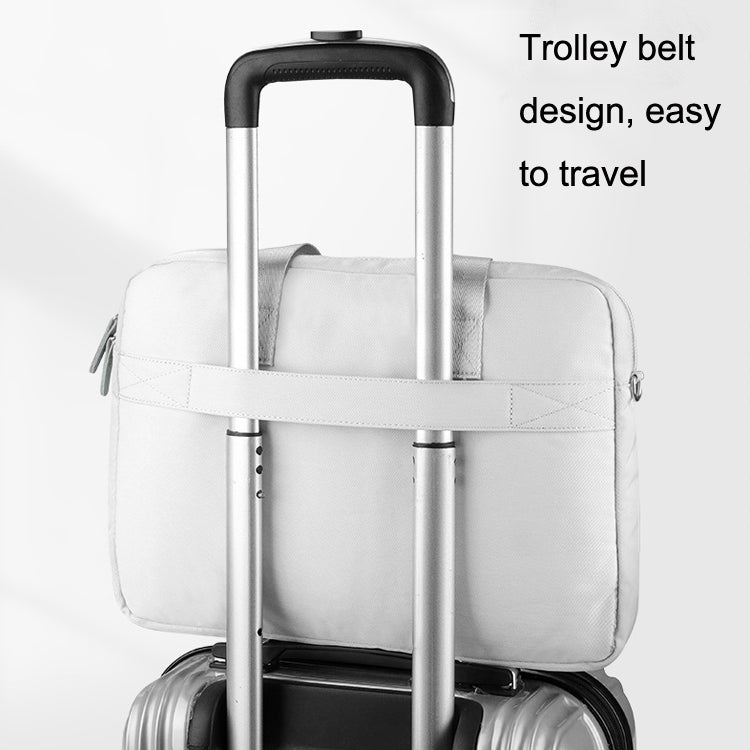 13.3-14 inch Computer Handheld Messenger Bag For Apple MacBook / Huawei / Xiaomi / Basne(Landscape tattoo light blue) - free shipping - PMC TechLife - Order now!