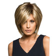 Wig-401 Light Gold Women High Temperature Silk Curly Short Hair Wig - free shipping - PMC TechLife - Order now!