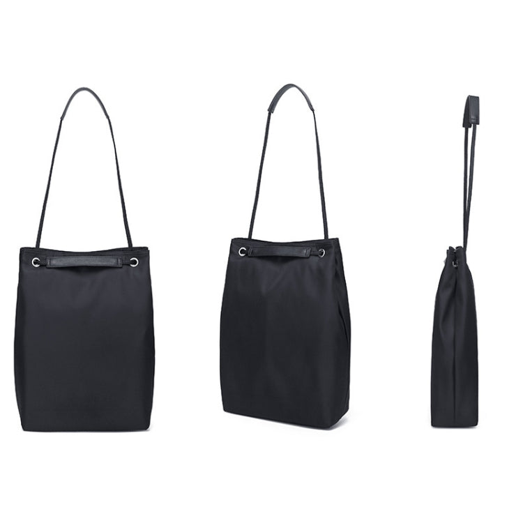 For Apple Macbook Shoulder / Handheld / Messenger Computer Bag, Size: Medium(Black+Black Mouse Pad)