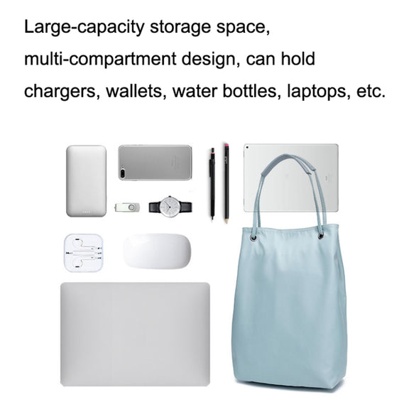For Apple Macbook Shoulder / Handheld / Messenger Computer Bag, Size: Medium(Black+Black Mouse Pad)
