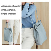 For Apple Macbook Shoulder / Handheld / Messenger Computer Bag, Size: Medium(Lake Blue)