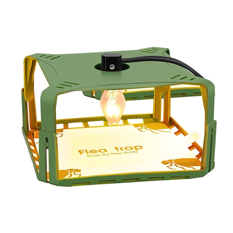 1pcs SK121 Square Fly Trap Flea Trap Pet Household Flea Light Catcher(EU Plug) - Traps by PMC TechLife | Online Shopping South Africa | PMC TechLife | Buy Now Pay Later Mobicred