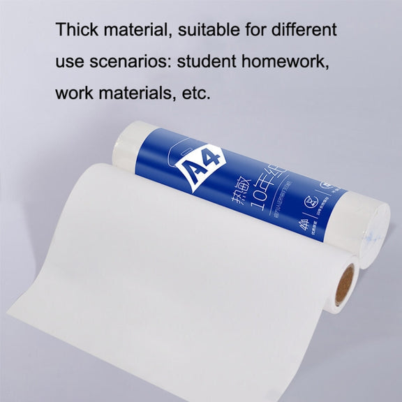 Home Small Phone Office Wireless Wrong Question Paper Student Portable Thermal Printer, Style: Bluetooth Edition+200pcs A4 Paper