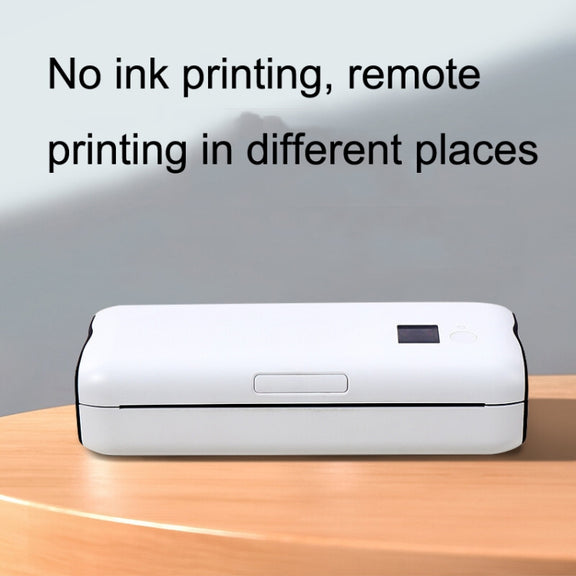 Home Small Phone Office Wireless Wrong Question Paper Student Portable Thermal Printer, Style: Bluetooth Edition+500pcs A4 Paper