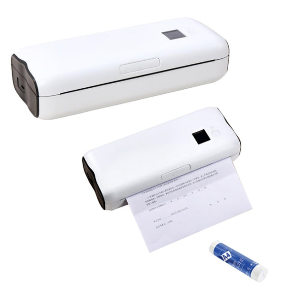 Home Small Phone Office Wireless Wrong Question Paper Student Portable Thermal Printer, Style: Remote Edition+50pcs A4 Paper