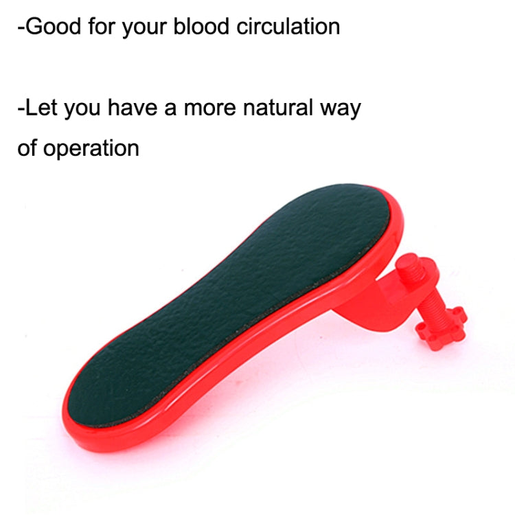 180 Degree Rotating Computer Table Hand Support Wrist Support Mouse Pad Surface Adhesive Pad Model (Black) - Other by PMC TechLife | Online Shopping South Africa | PMC TechLife | Buy Now Pay Later Mobicred