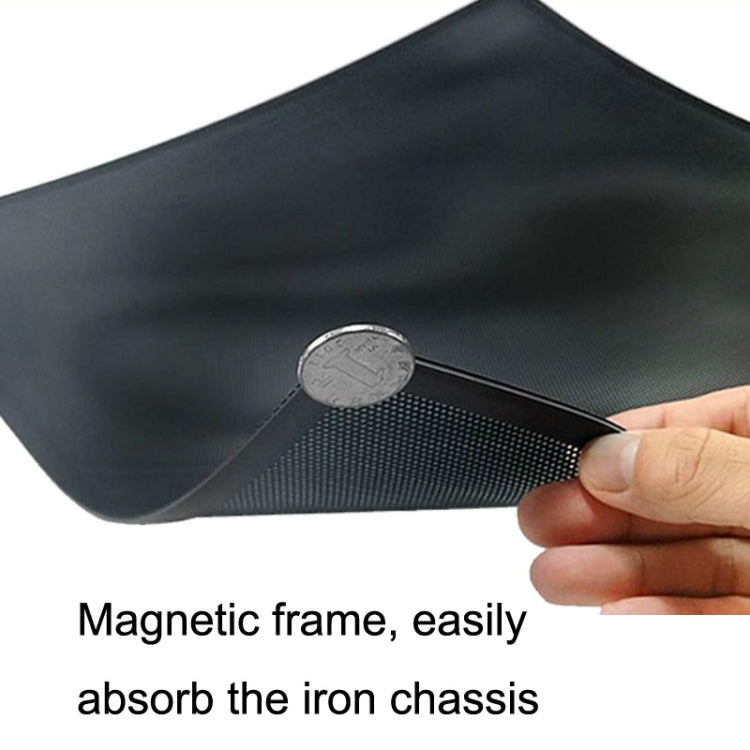 10pcs 12cm With Magnetic Suction PVC Cooling Fan Dust Net Desktop Computer Industrial Fan Filter Cover - Fan Cooling by PMC TechLife | Online Shopping South Africa | PMC TechLife